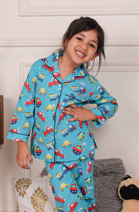 Cute Transport Night Suit set