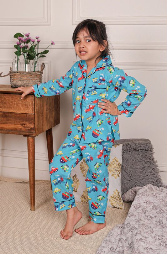 Cute Transport Night Suit set