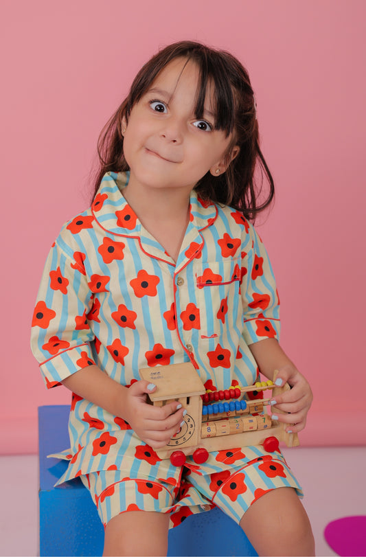 Dinosaurs Doodles Shorts Set