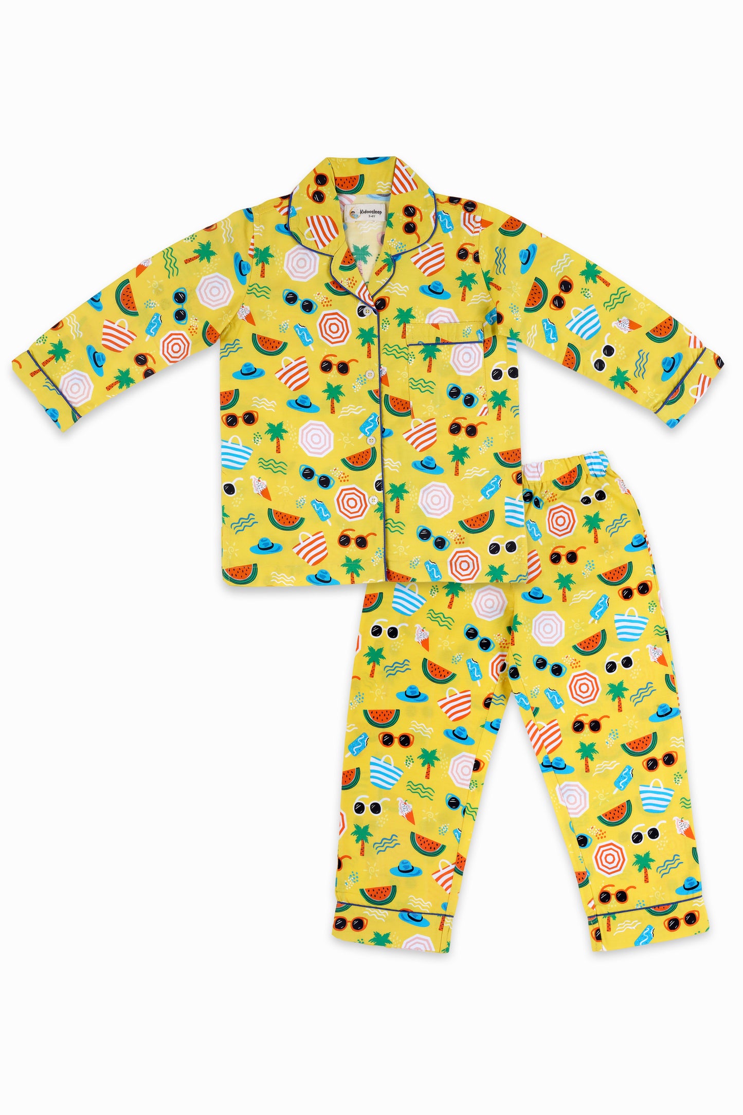 Yellow summer vibes Pajama set