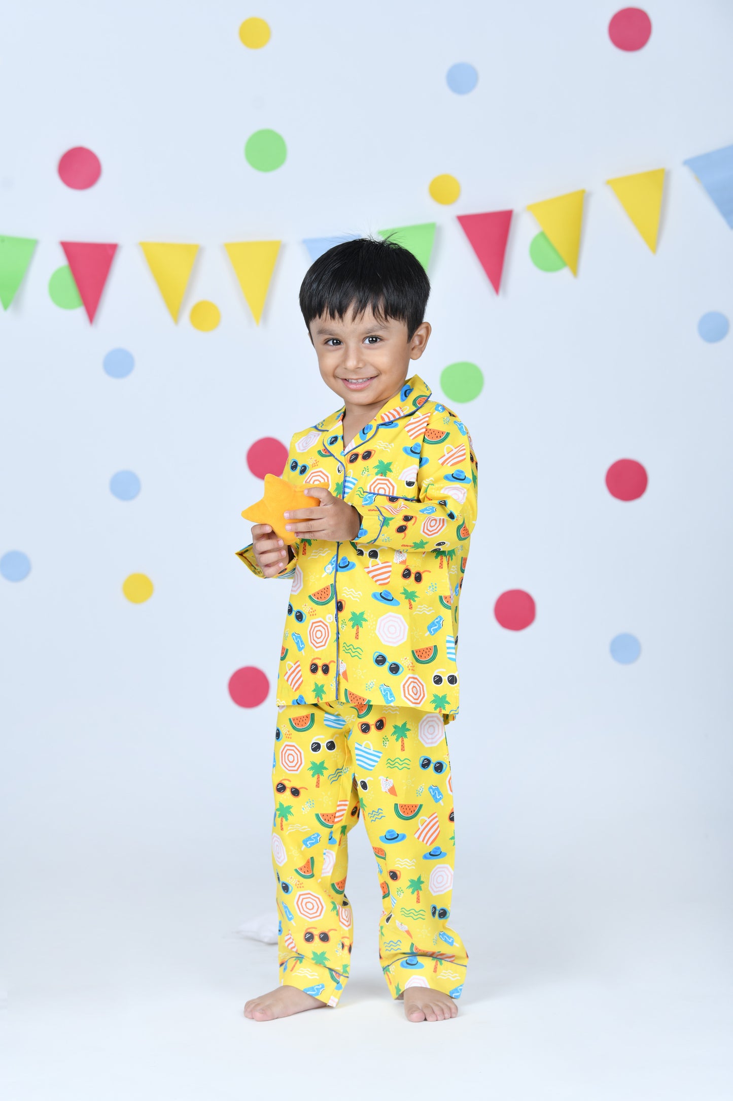 Yellow summer vibes Pajama set
