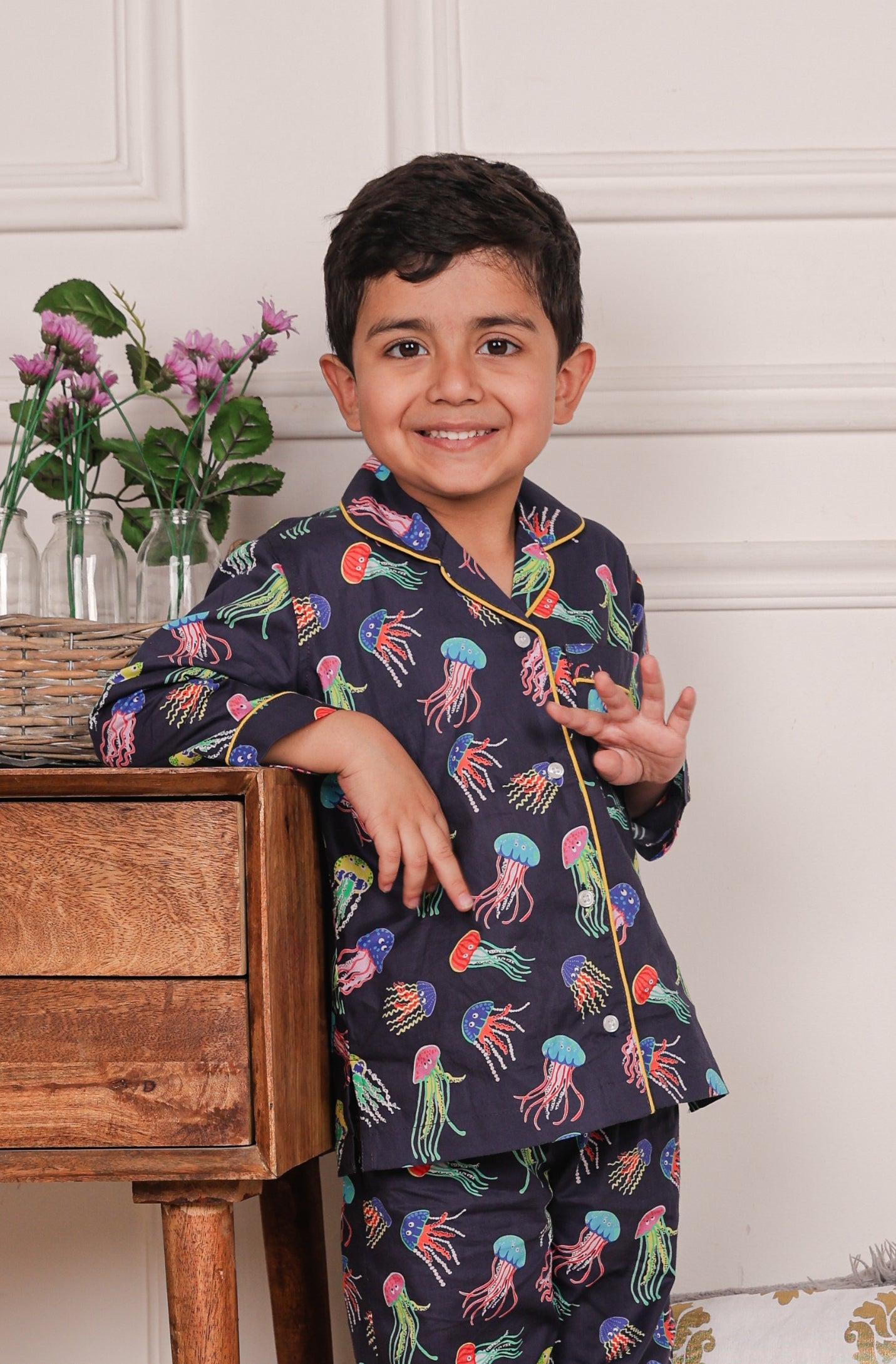 Cute Jellyfish Night Suit set