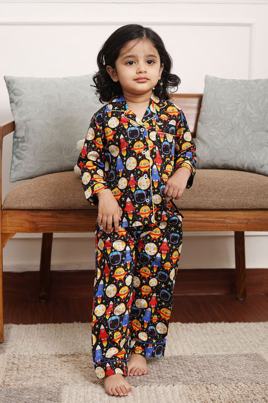 Astronauts in Space Night Suit Set