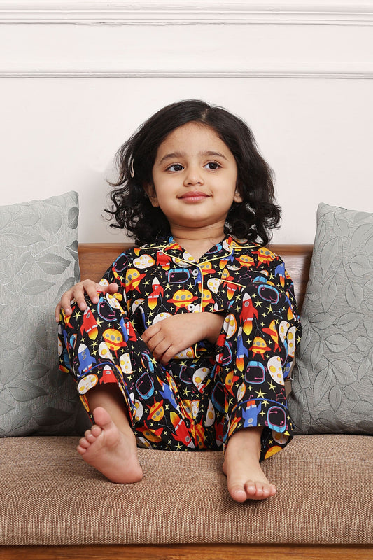 Astronauts in Space Night Suit Set