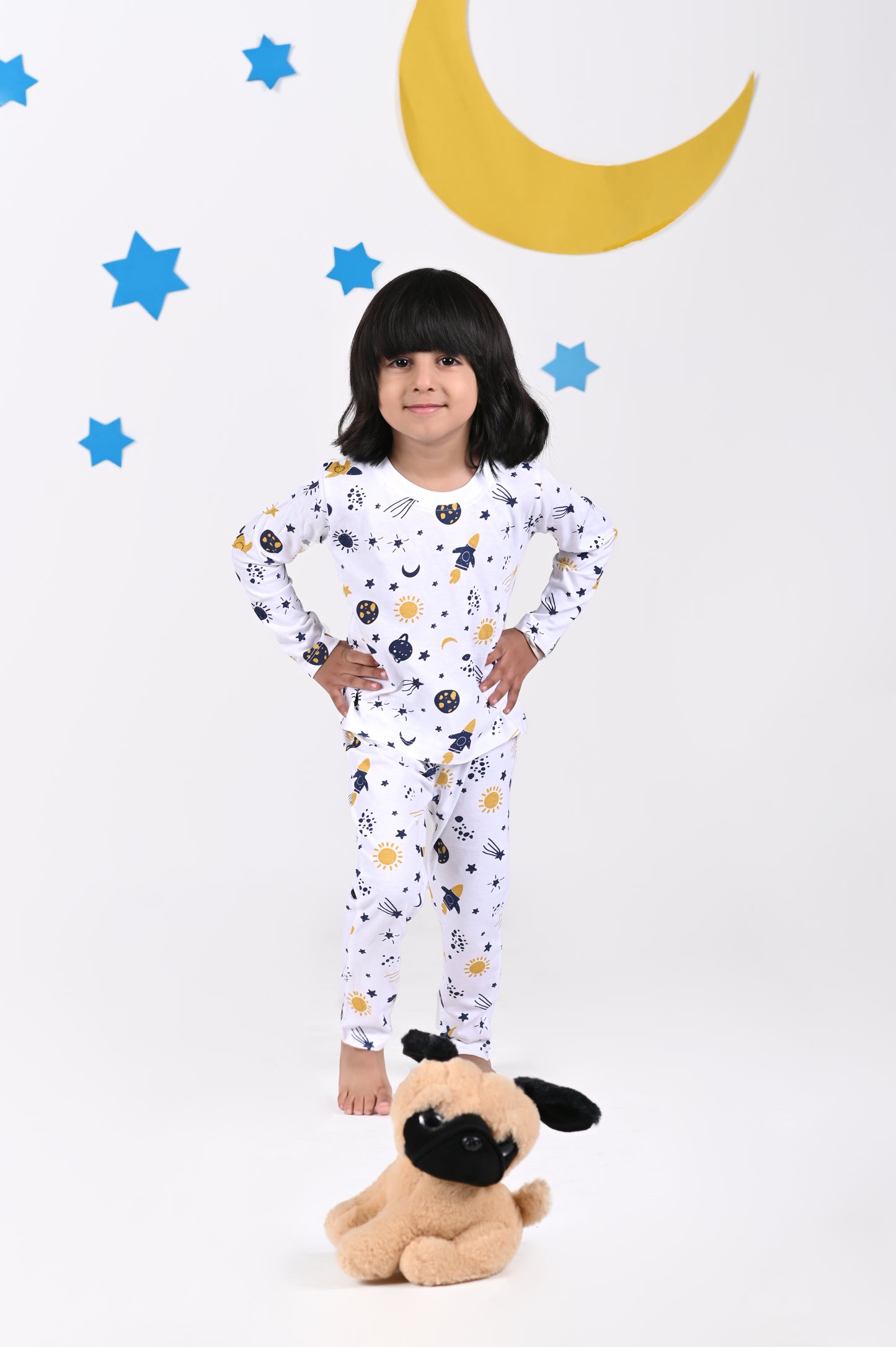 Space travel pajama set