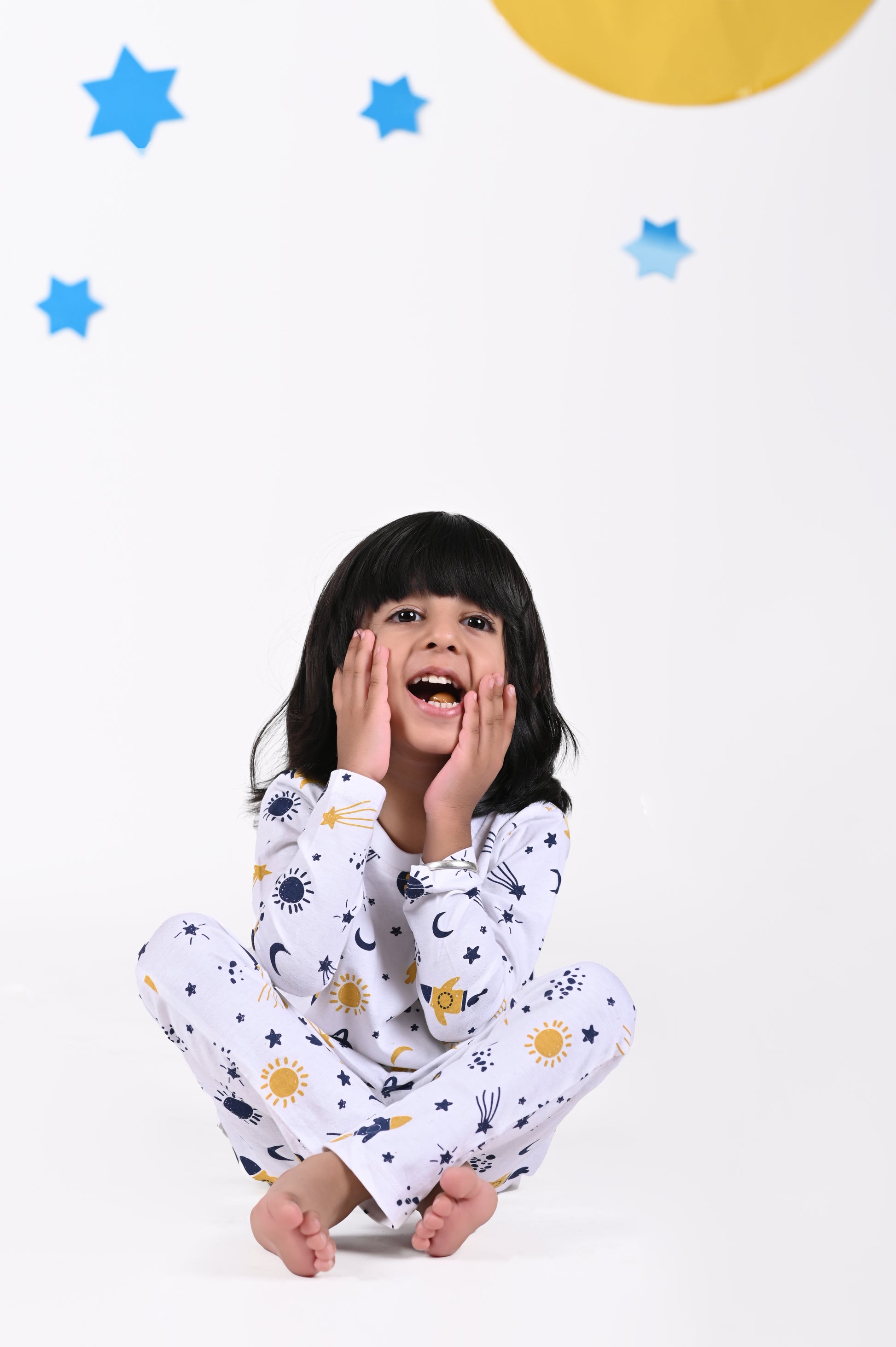 Space travel pajama set