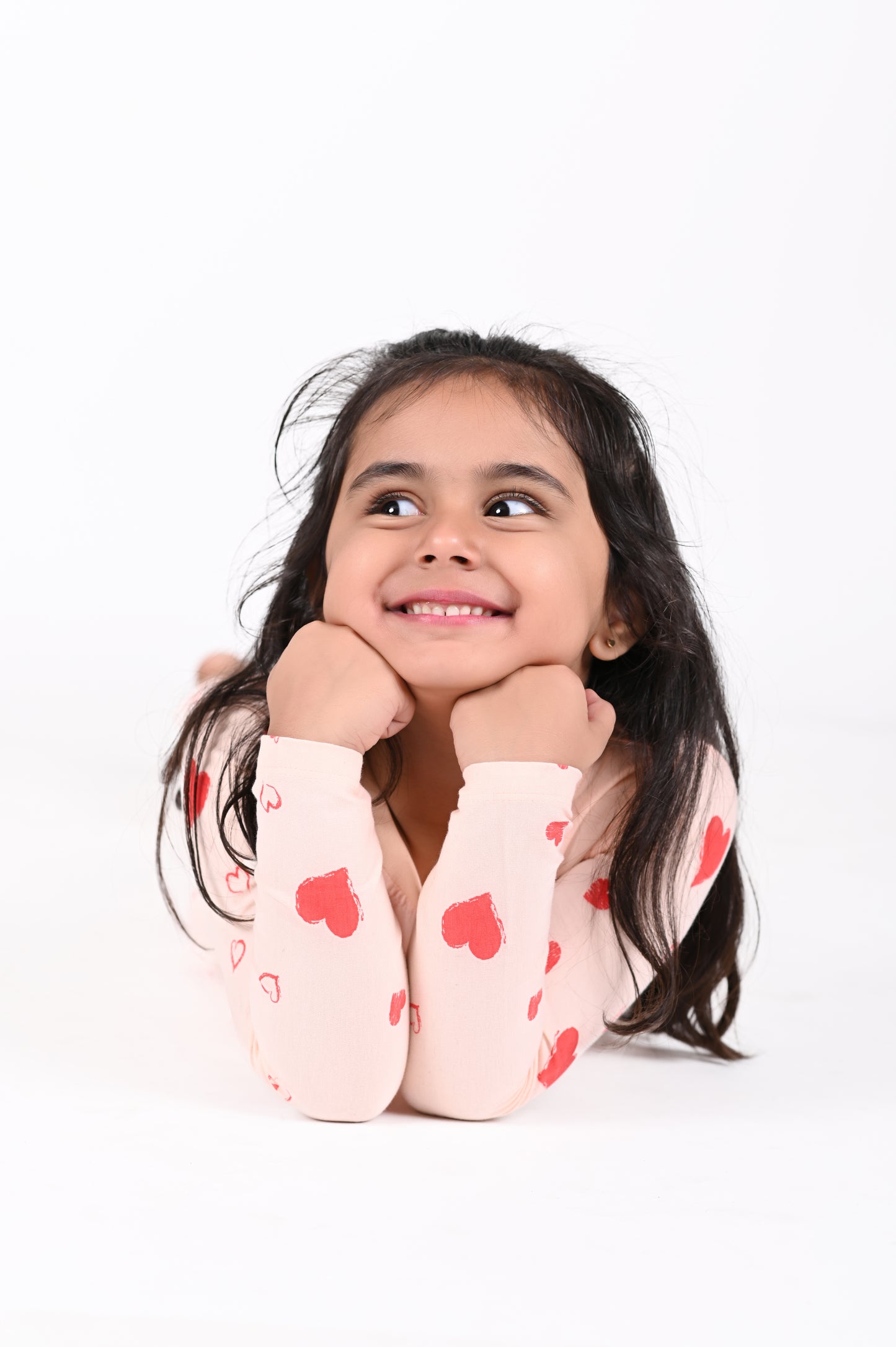 Little hearts pajama sets