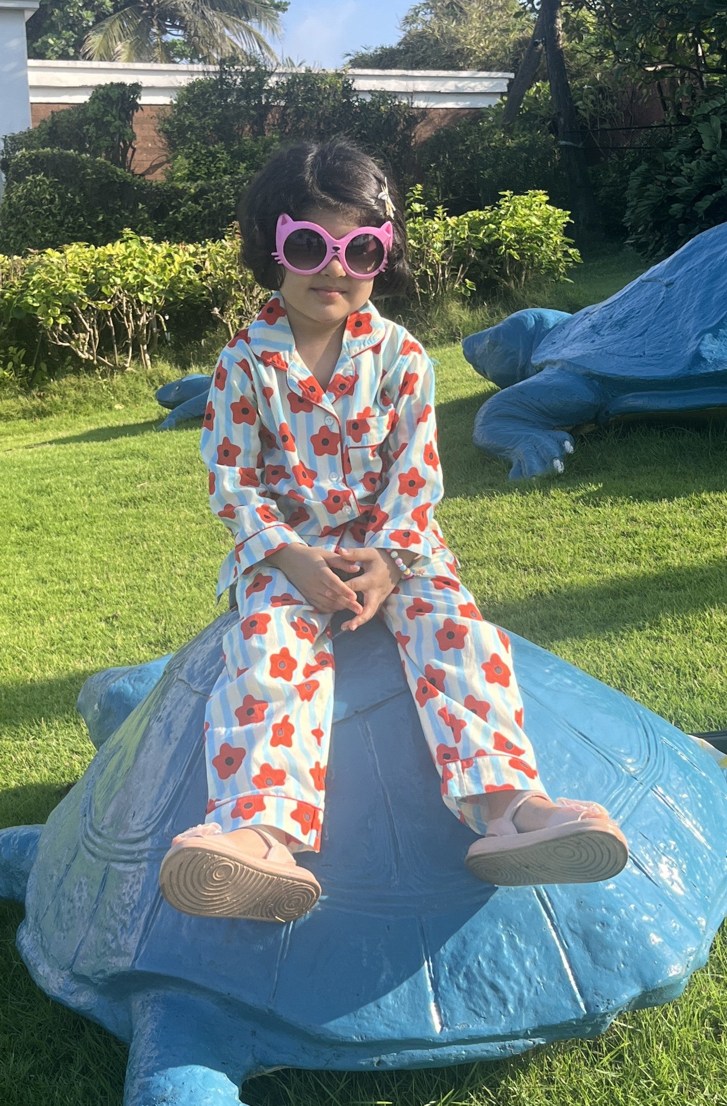 Blooming Paradise Nightsuit Set