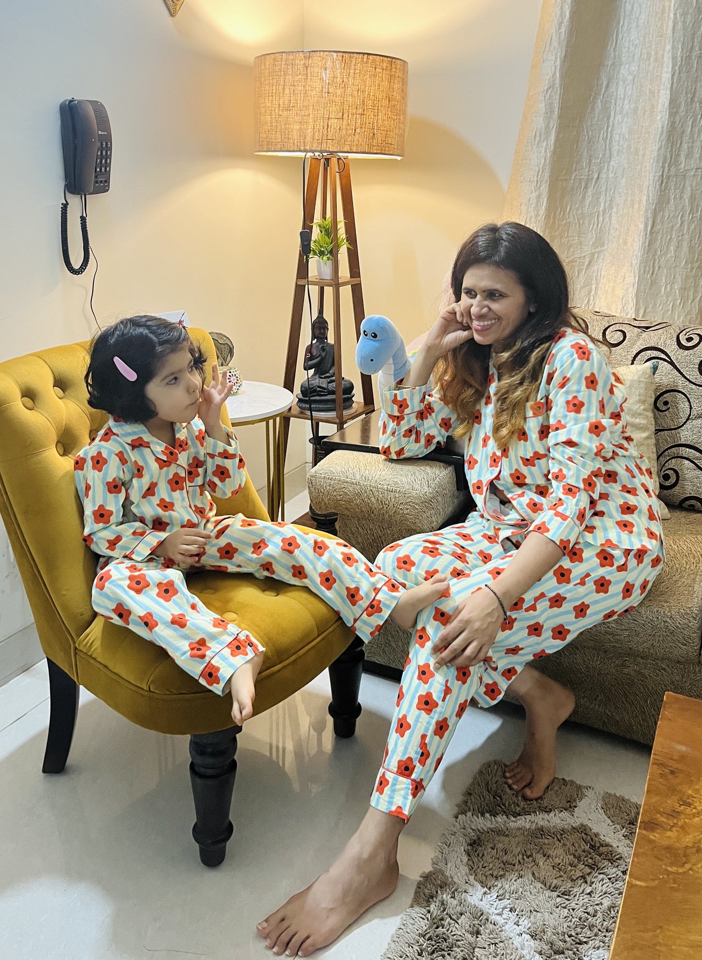 Blooming Paradise Nightsuit Set