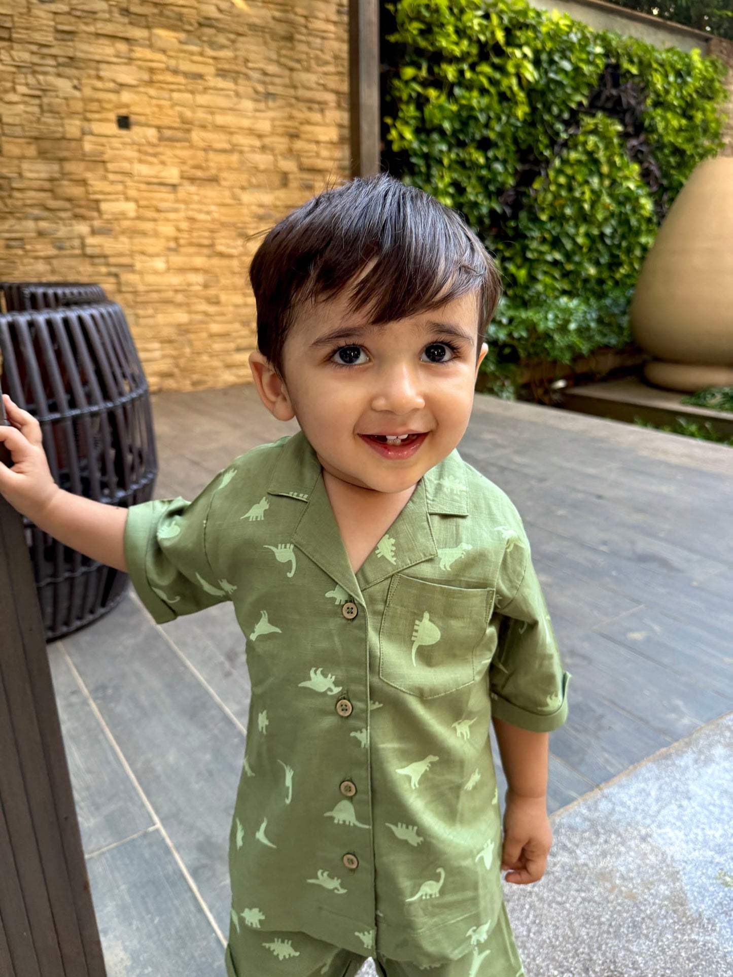 Dinosaurs Doodles Shorts Set