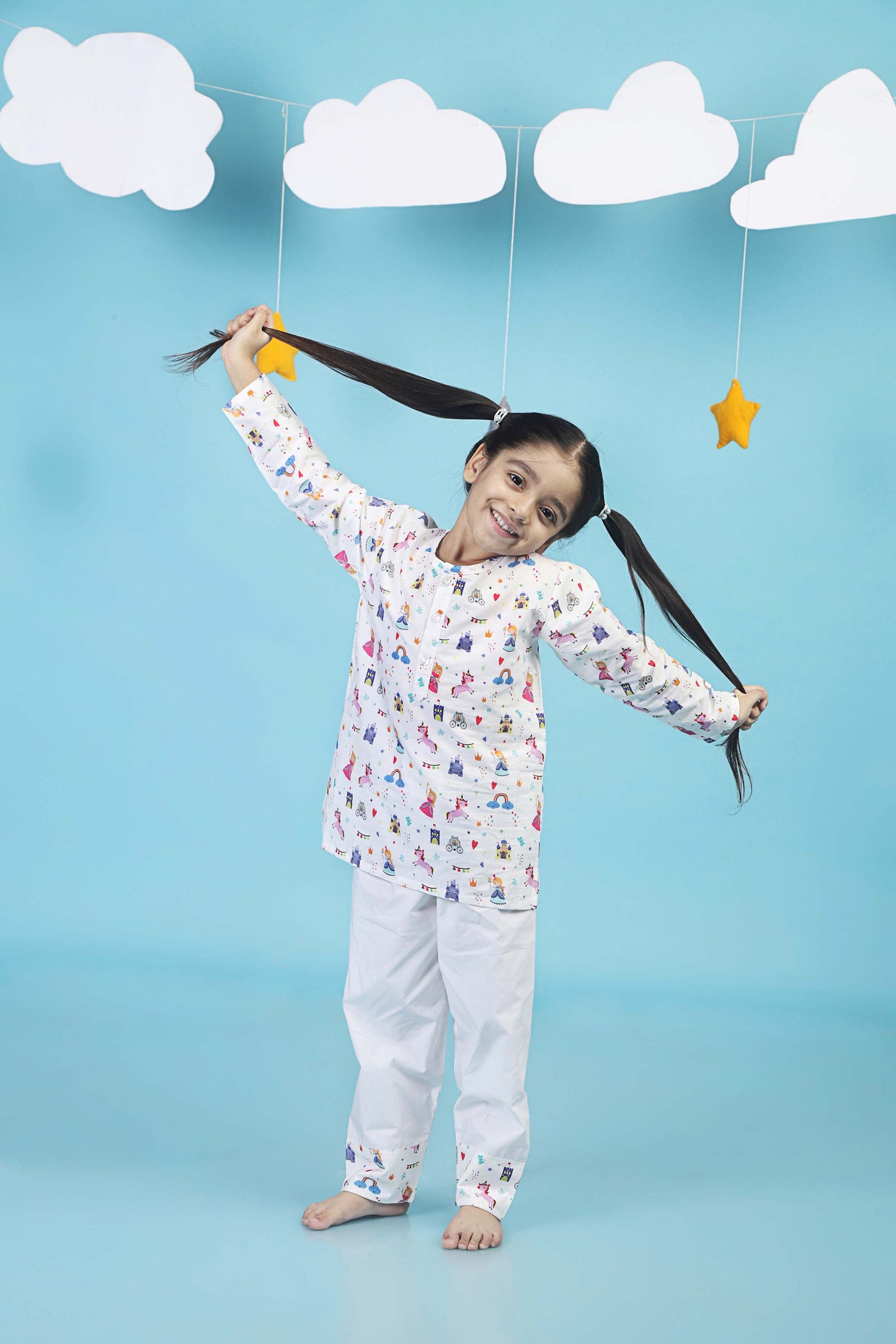 Unicorn Princess  Kurta Pajama Set