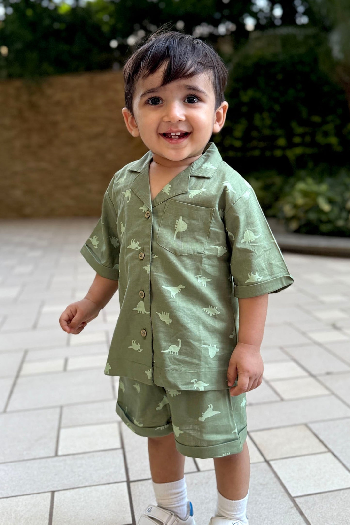 Dinosaurs Doodles Shorts Set