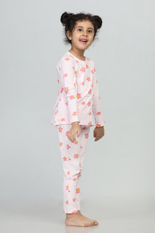 Blooming flower pyjama set