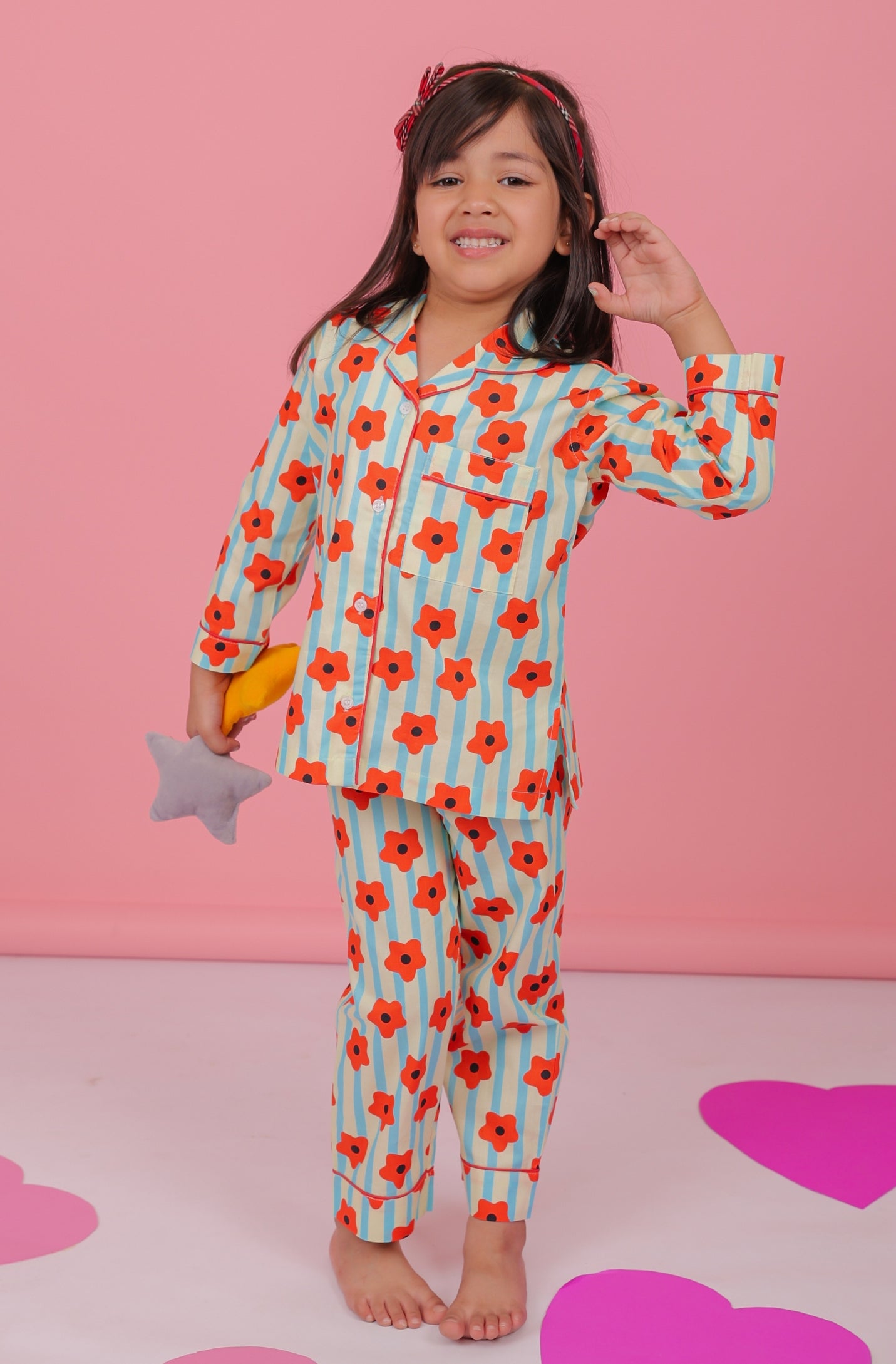 Blooming paradise Night Suit set