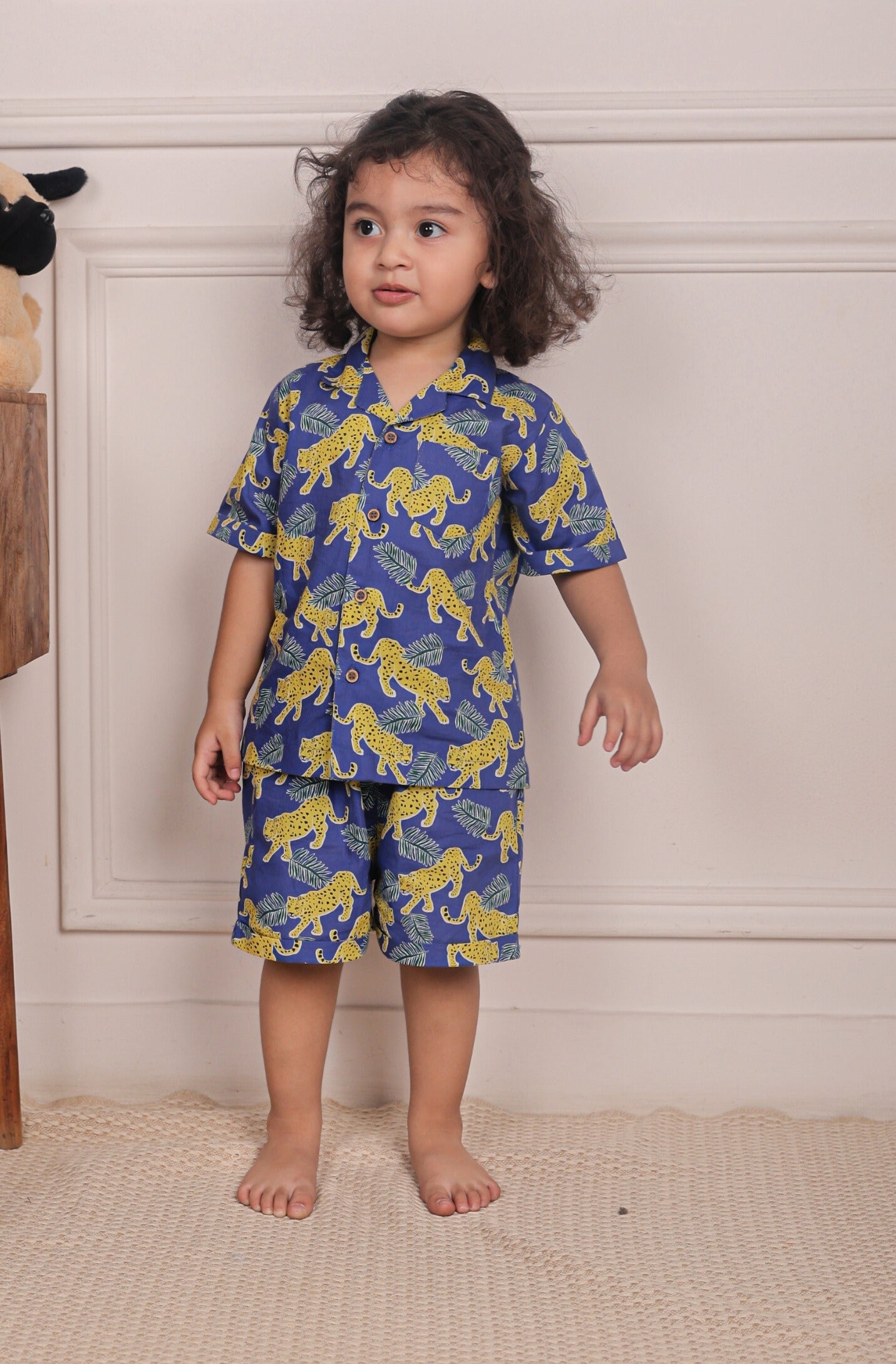 Tropical leopard Co-ord set for Boys