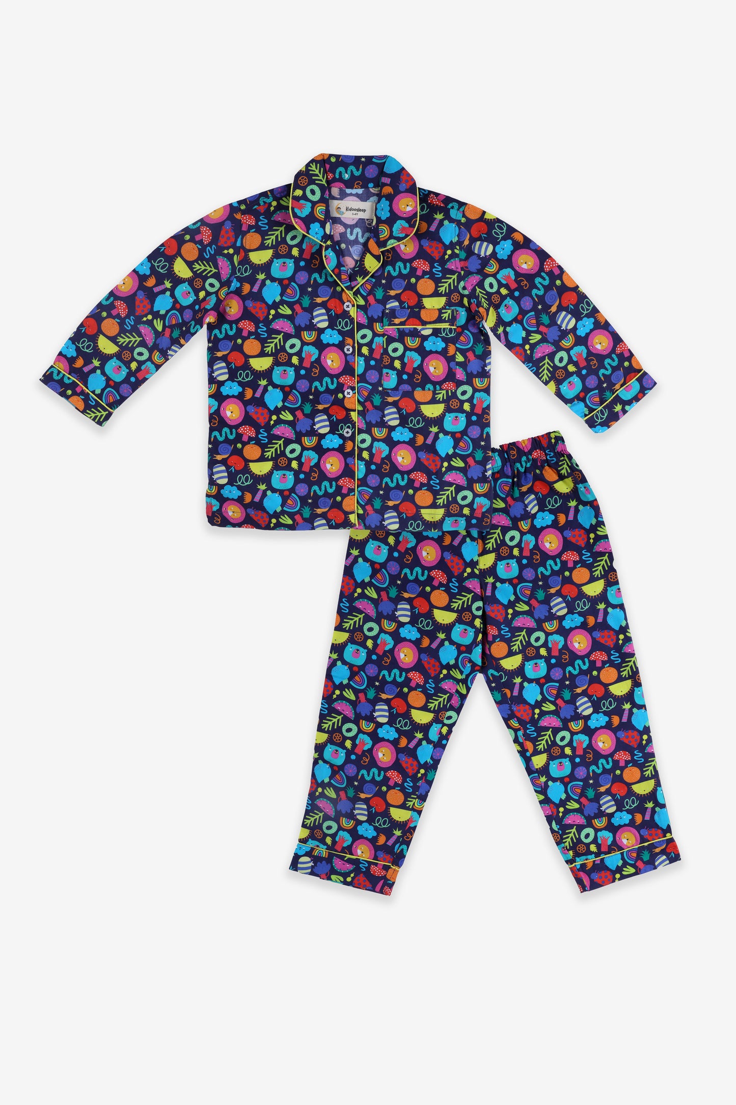 Sunny spring Blue Pajama set