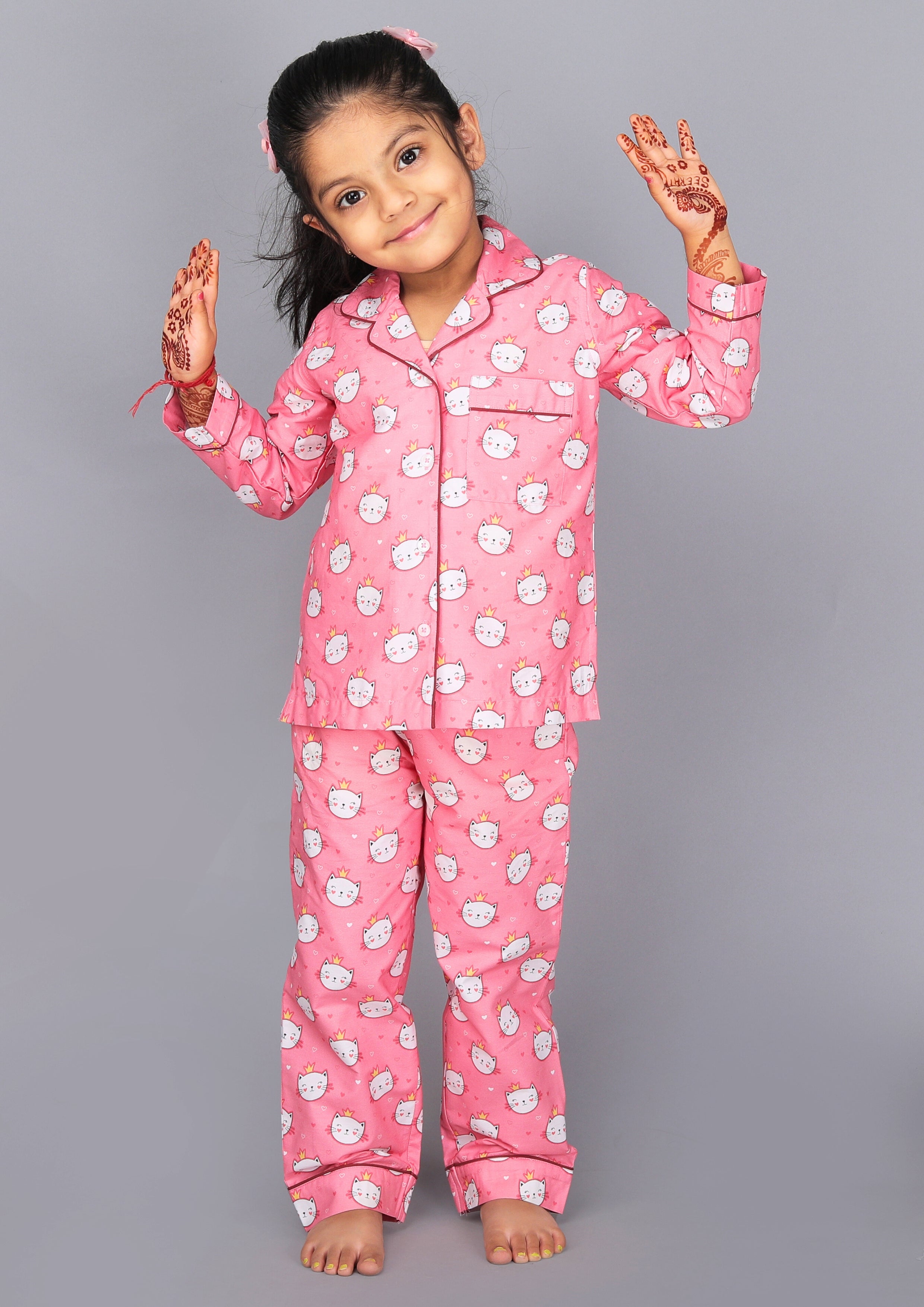 Buy Girls Pajama Sets Online 2023 Pink Pajama Set Kidoosleep