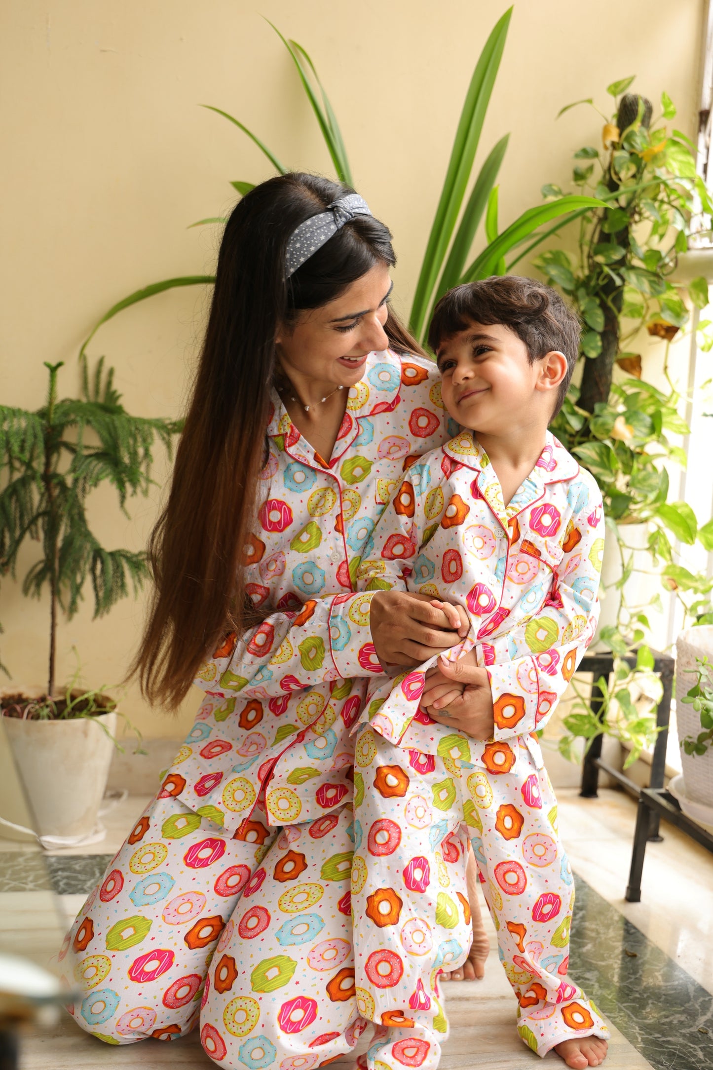 Donuts Delight Night suit set