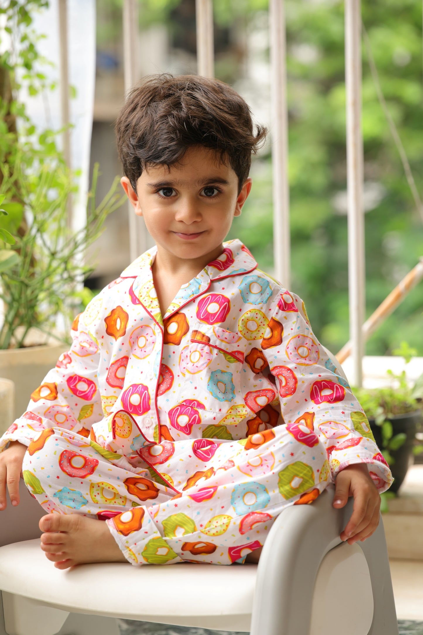 Donuts Delight Night suit set