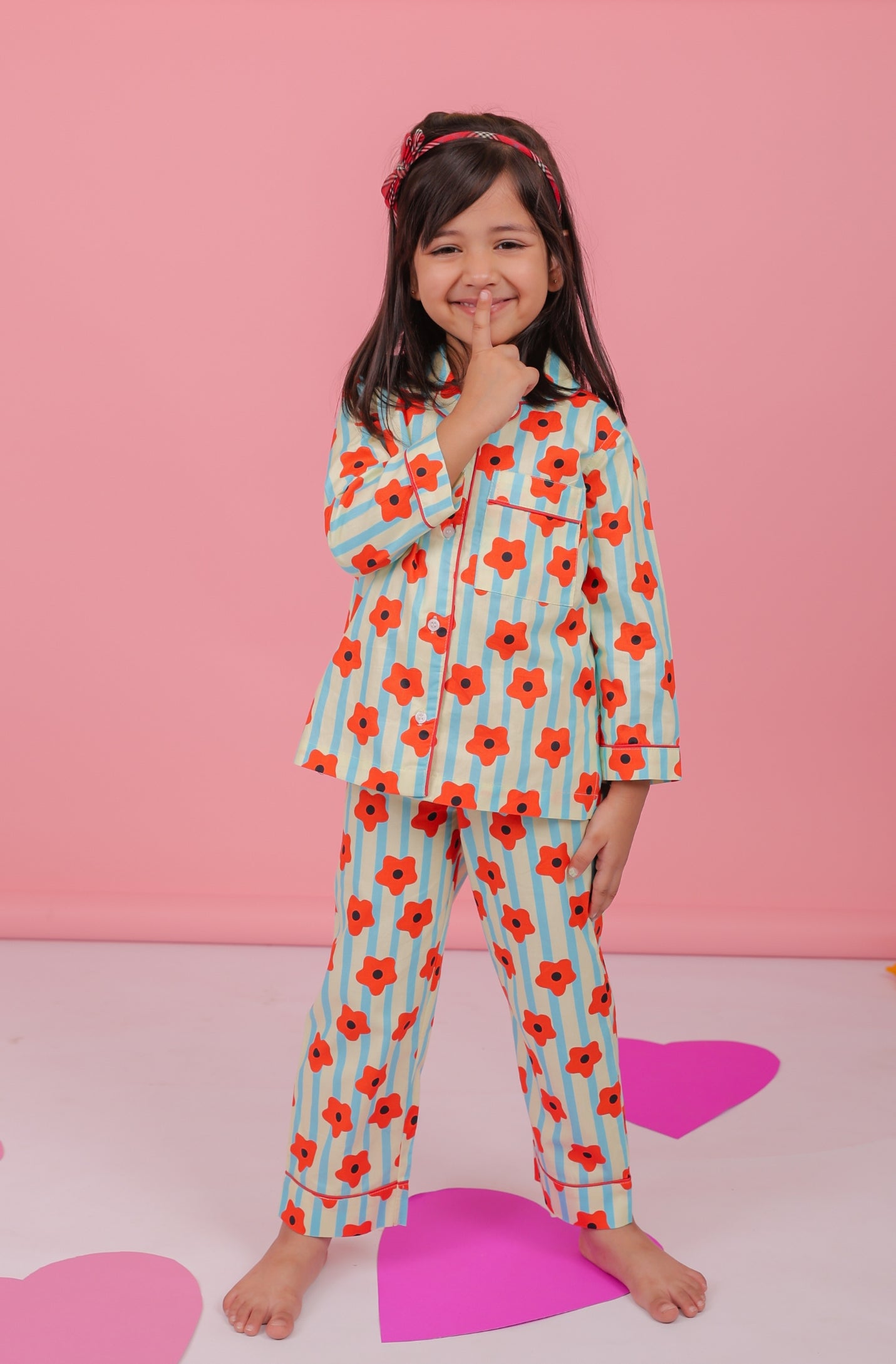 Blooming paradise Night Suit set