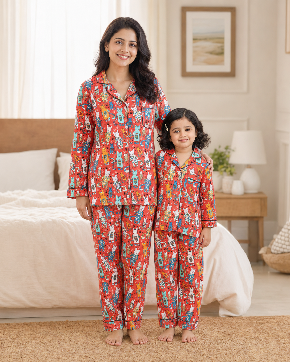 Cats World Nightsuit Set