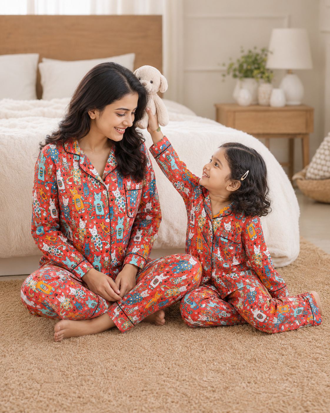 Cats World Nightsuit Set