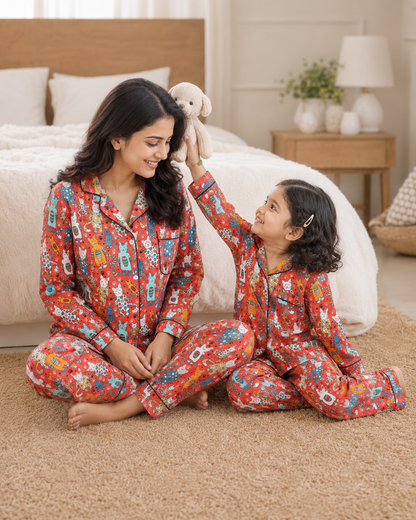 Cats World Nightsuit Set