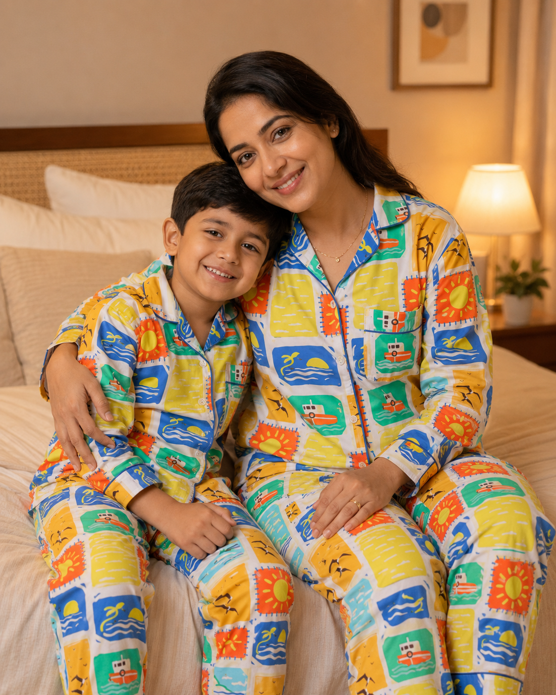 Summer days Night Suit set