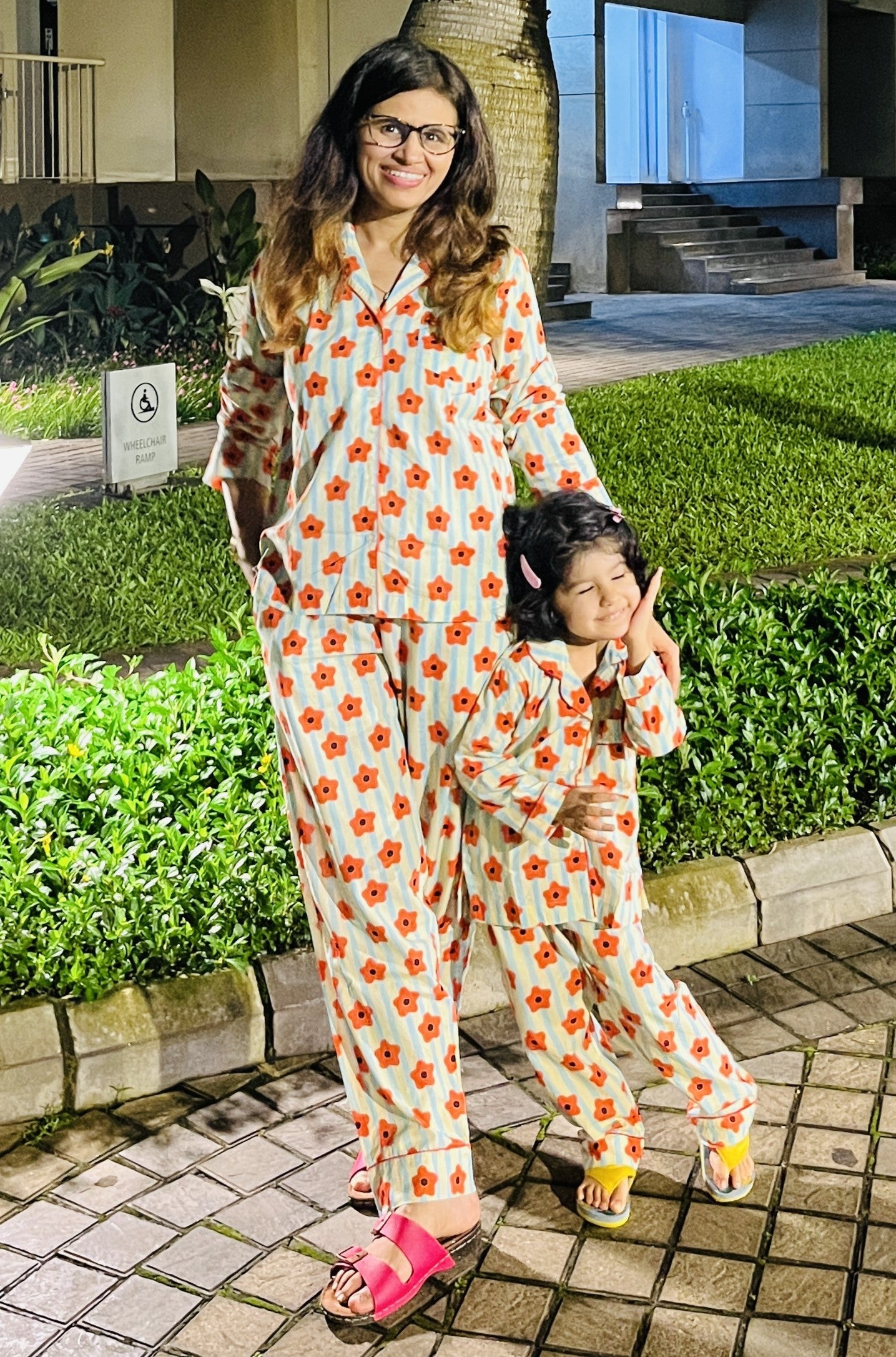 Blooming Paradise Nightsuit Set