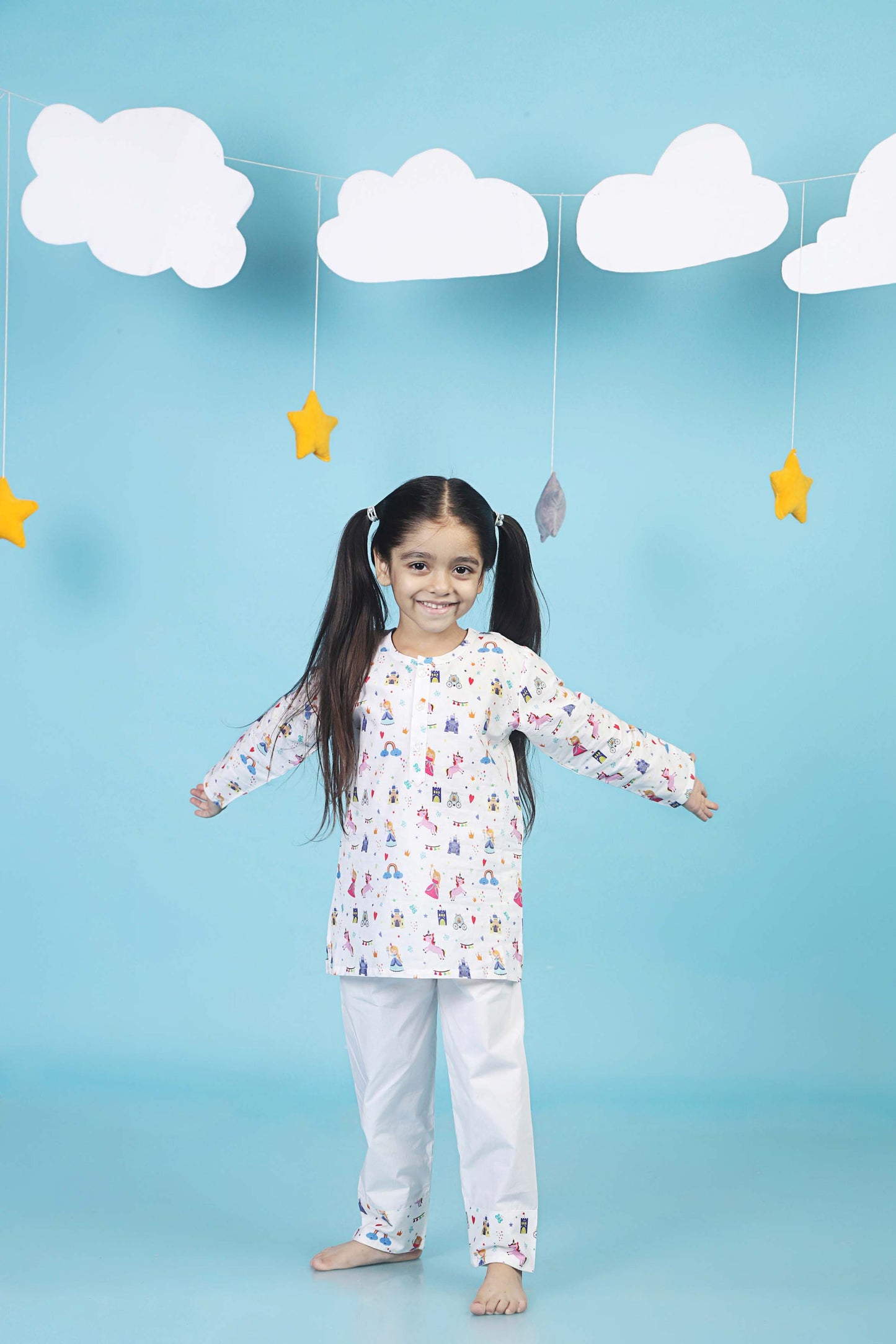 Unicorn Princess  Kurta Pajama Set