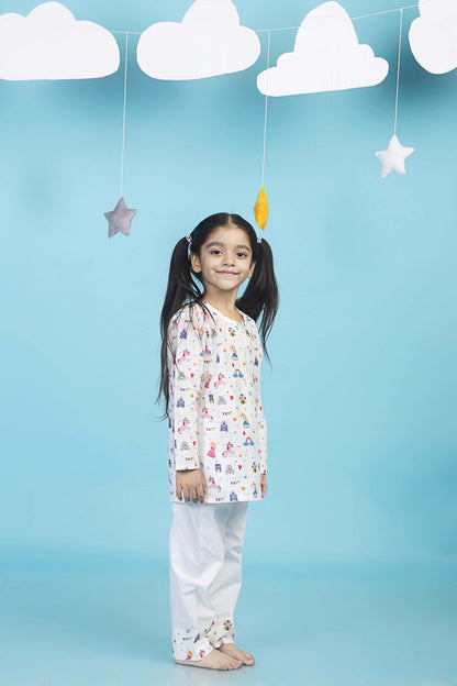 Unicorn Princess  Kurta Pajama Set