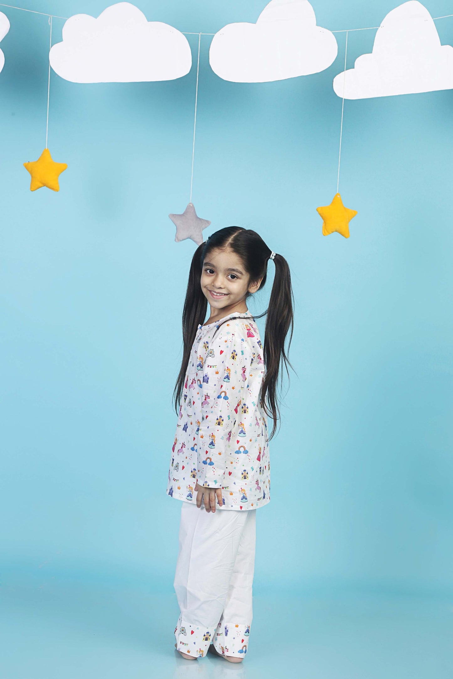 Unicorn Princess  Kurta Pajama Set