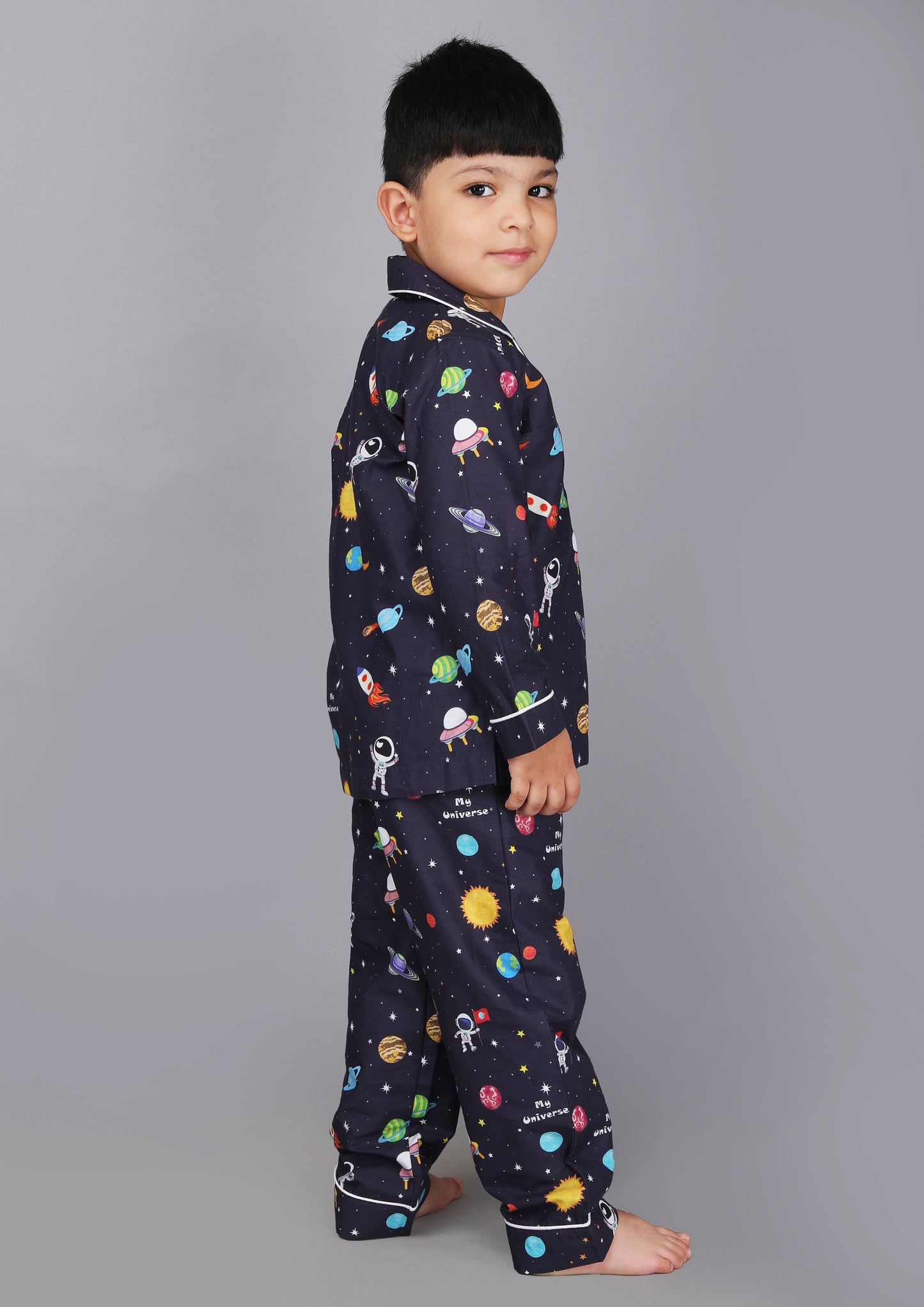 PJ My Universe Dark Blue Pajama Set